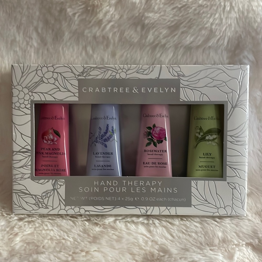 Crabtree & Evelyn hand therapy Set of 4